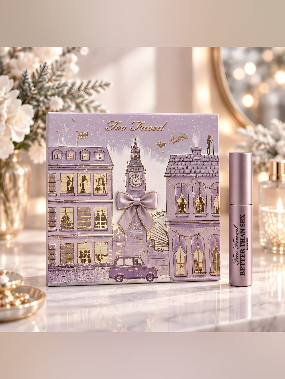 Limited Edition Too Faced Eyeshadow Palette W/Travel- Sized Better Than Sex Masc